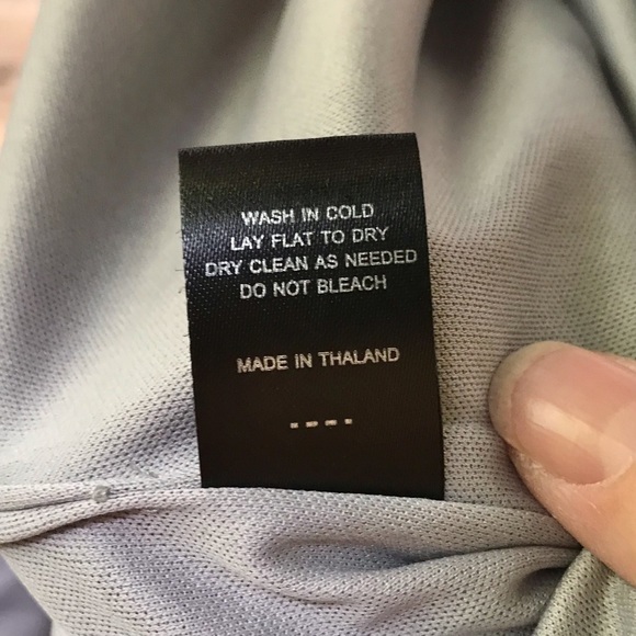 Lemon & Buzz Gray Dolman Sleeve Banded Hem Midi Dress Size Medium - Picture 10 of 13